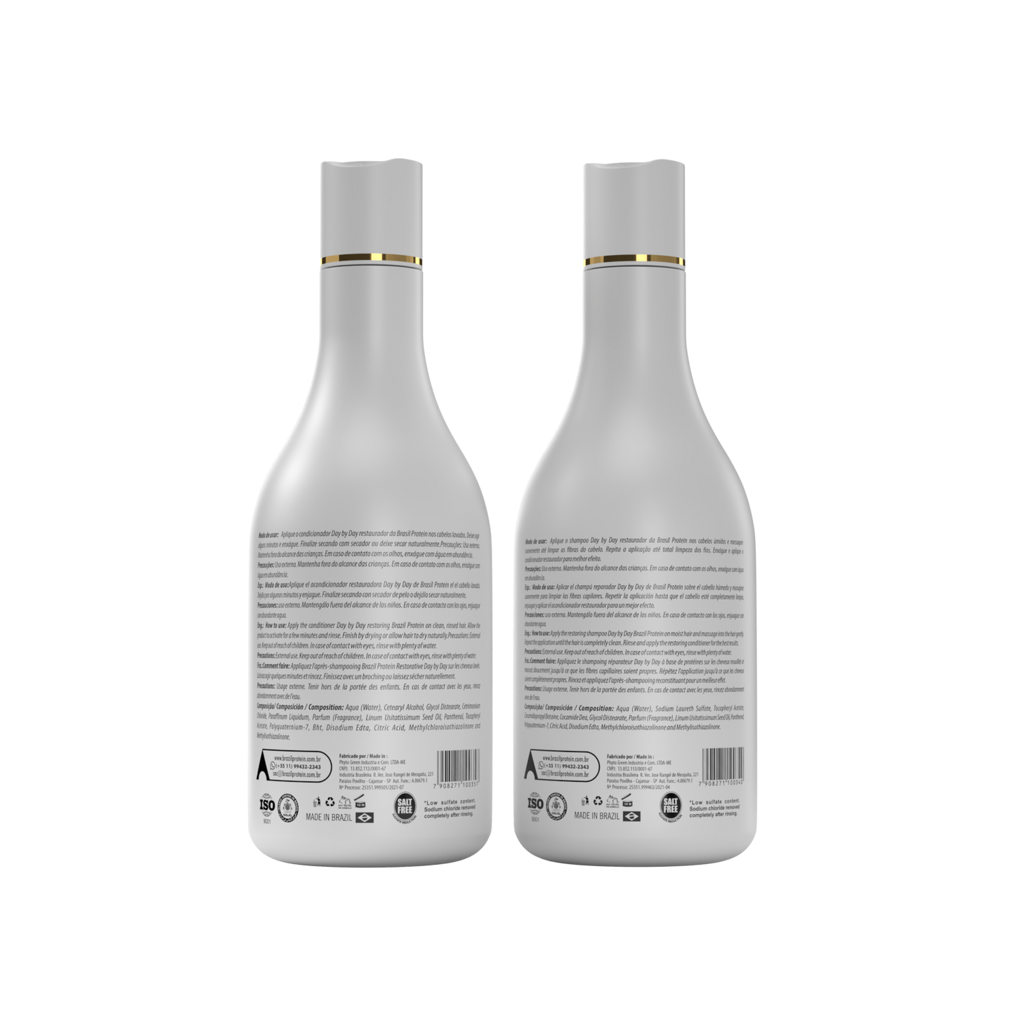 DAY BY DAY SHAMPOO ET CONDITIONER 500 ml- SHAMPOO SANS SULFAT -kstyle