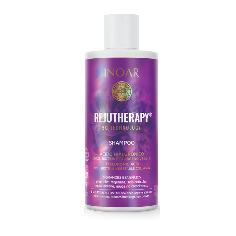 INOAR REJUTHERAPY SHAMPOO 400 ML - shampoing sans sulfate - KStyle
