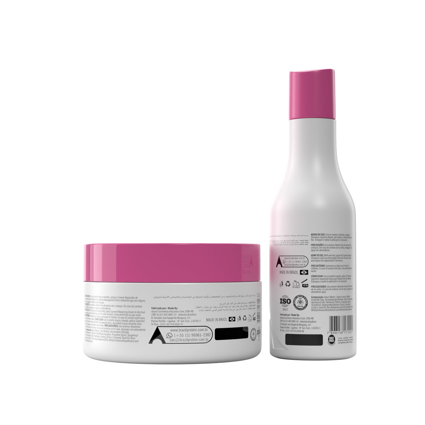 SUPREME REPAIR SHAMPOO ET CONDITIONER 300 ml - KStyle