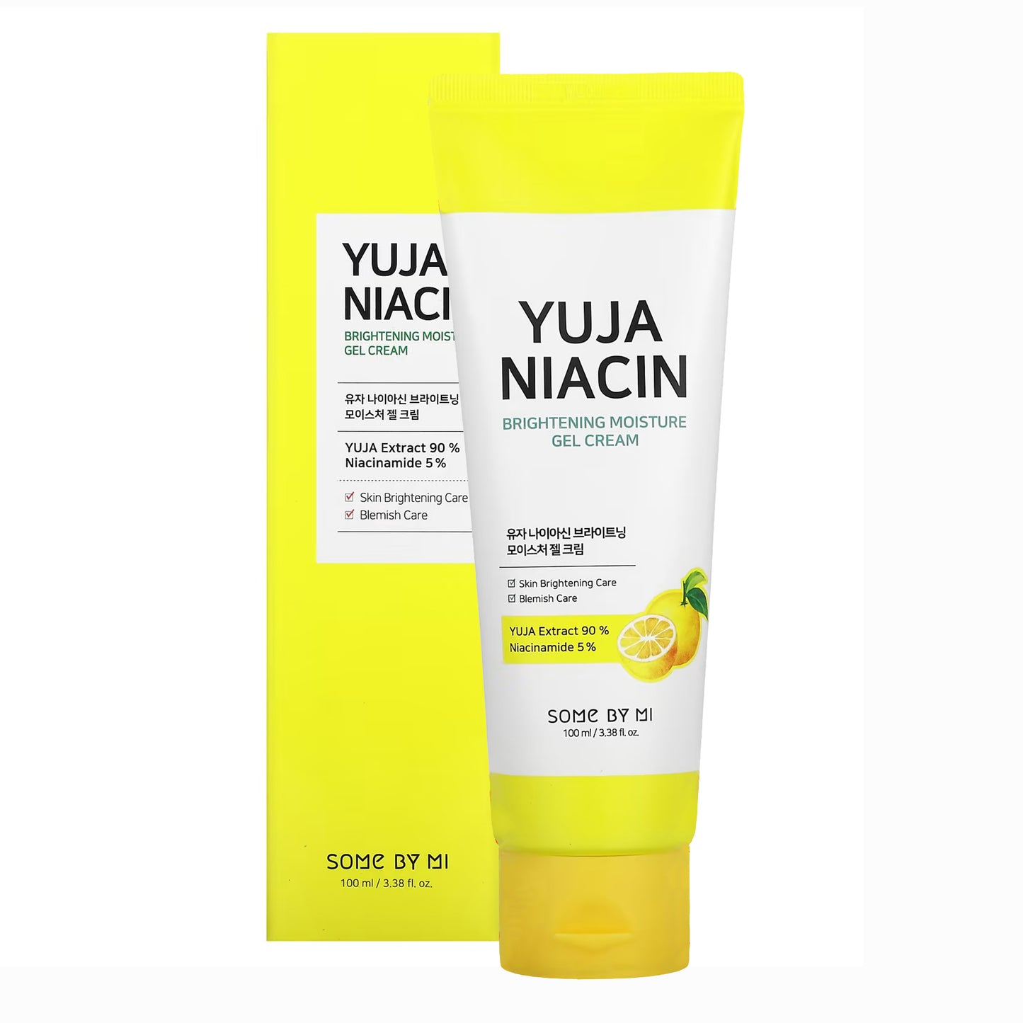 YUJA NIACIN BRIGHTENING MOISTURE GEL CREAM 100ML - SOME BY MI