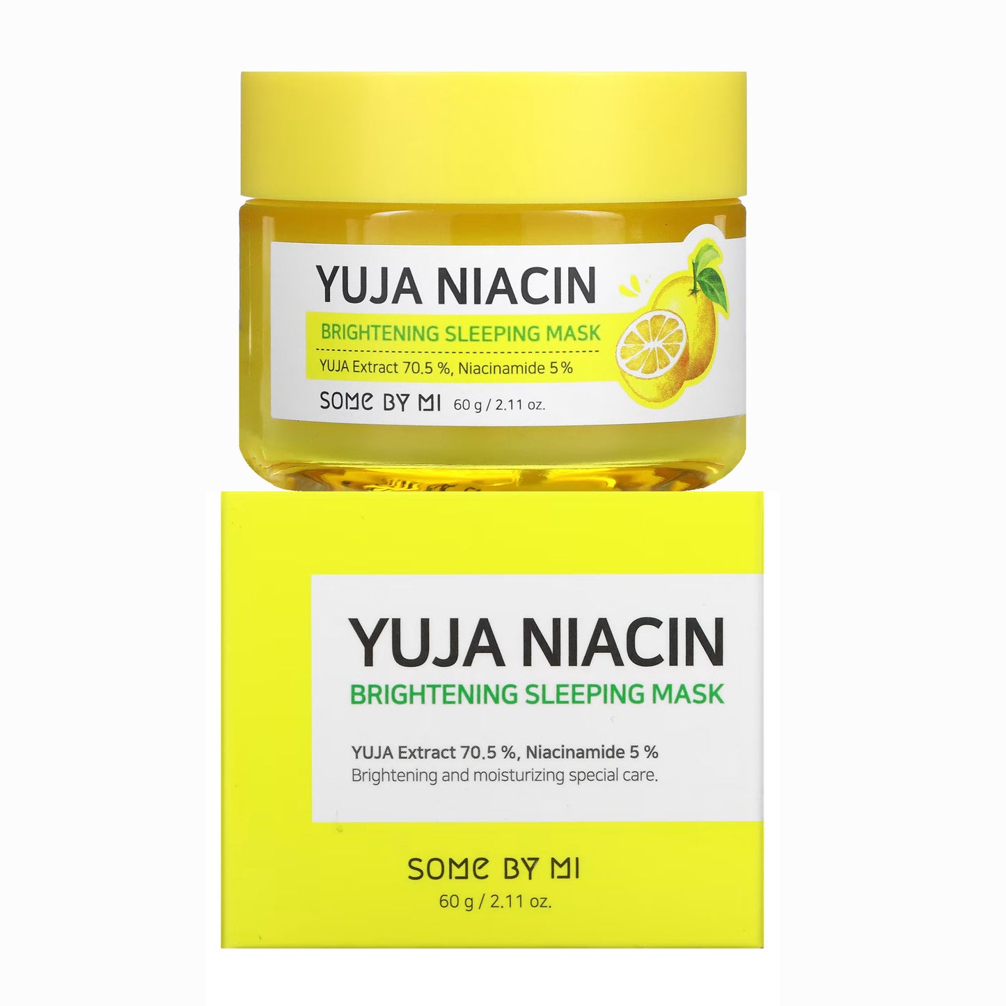 YUJA NIACIN BRIGHTENING SLEEPING MASK 60g - SOME BY MI