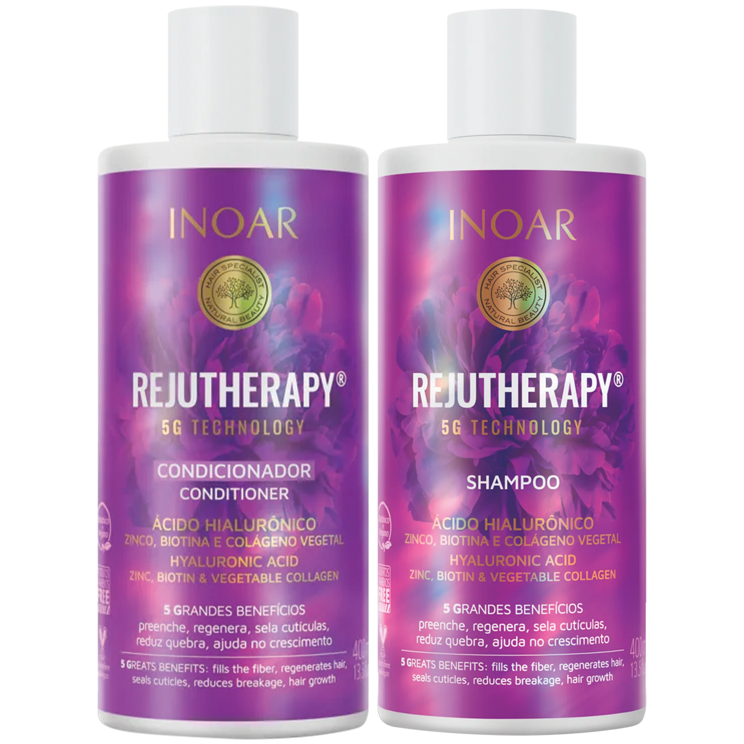 Shampoing & après-shampoing Inoar rejutherapy
