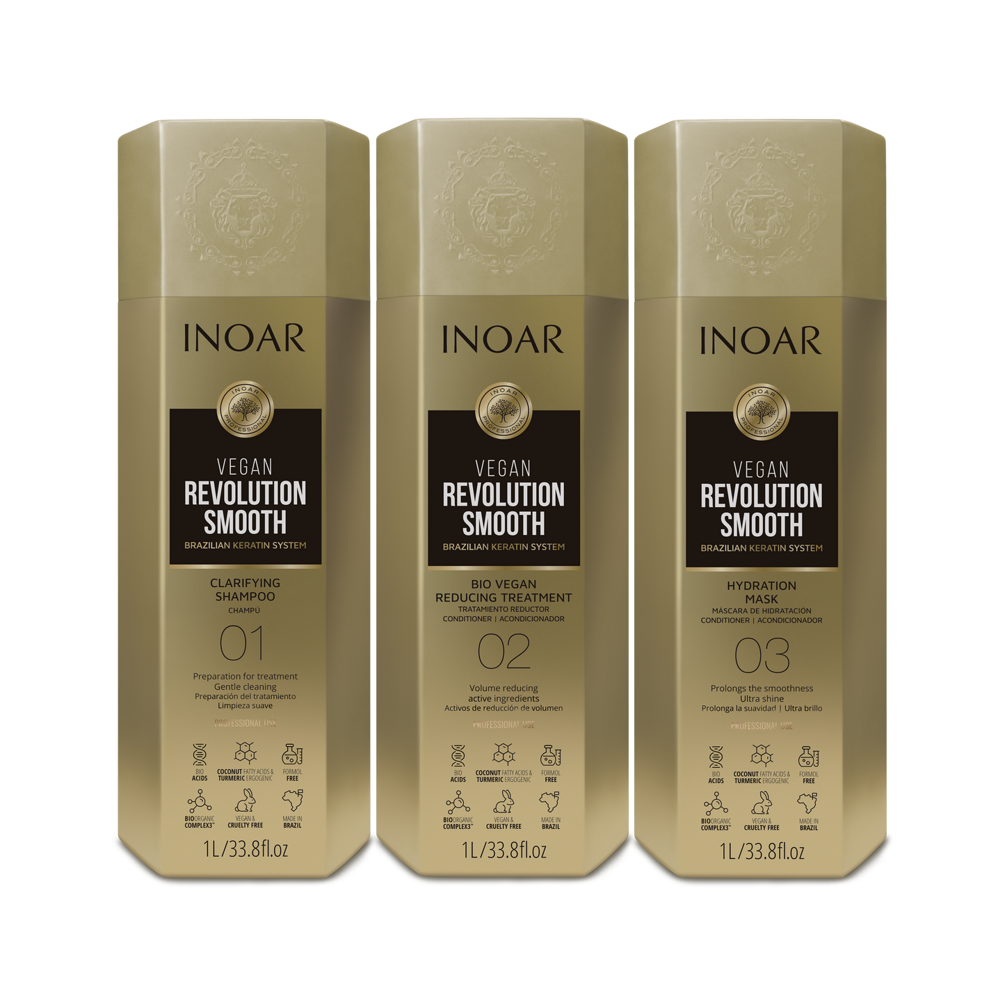 INOAR VEGAN REVOLUTION SMOOTH 1L