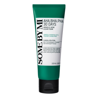 SOME BY MI AHA. BHA. PHA 30 DAYS MIRACLE ACNE CLEAR FOAM 100ML