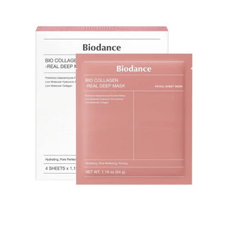 BIO COLLAGEN-REAL DEEP MASK 4PCS