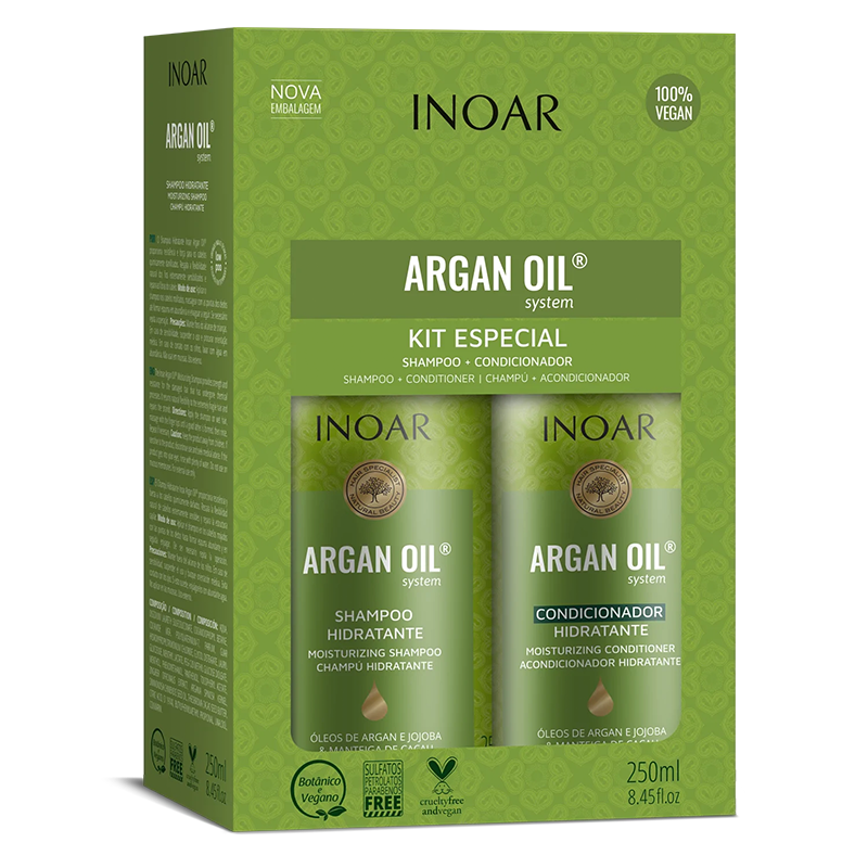 INOAR KIT DUO ARGAN OIL HIDRAT 250 ML - KStyle