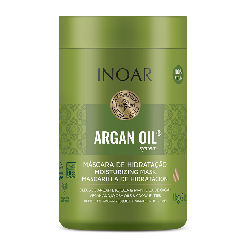 INOAR ARGAN OIL MASK HIDRAT 1KG - masque cheveux - KStyle