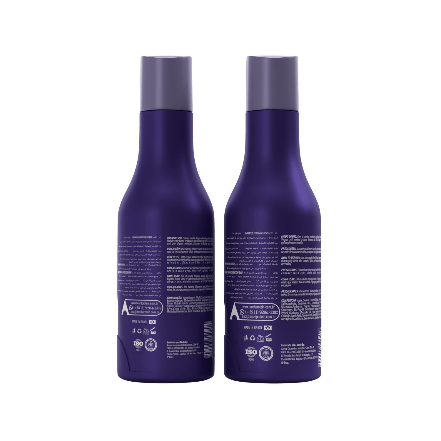 BLOND VEGAN SHAMPOO ET CONDITIONER 300 ml - KStyle
