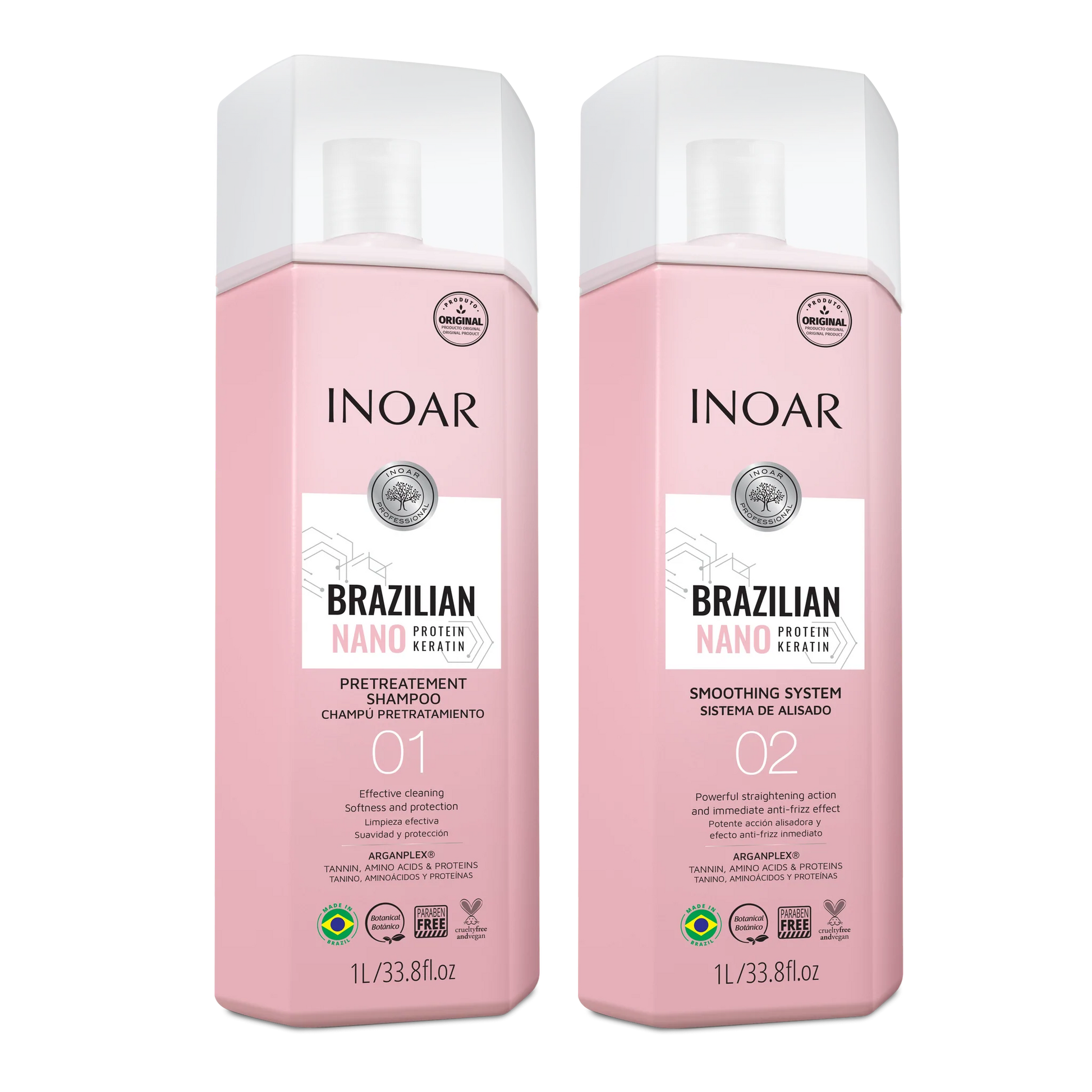 INOAR Brazilian Nano Protein Keratin 1L - KStyle