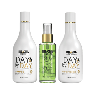 DAY BY DAY SHAMPOO ET CONDITIONER 500 ml +SERUM 60ml - KStyle