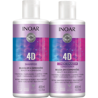 inoar 4d Shampoing & après-shampoing