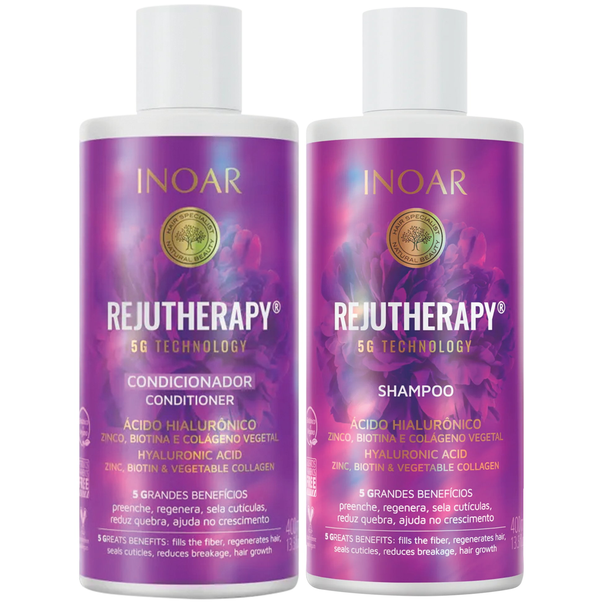 Shampoing & après-shampoing Inoar rejutherapy